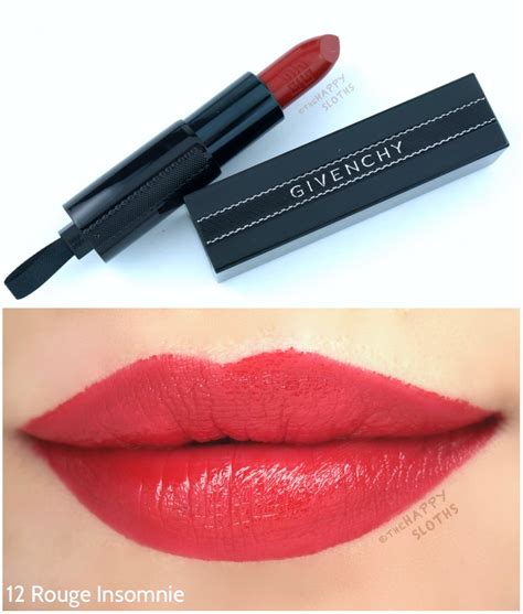 givenchy gloss interdit 12|Givenchy rouge interdit temptation lipstick.